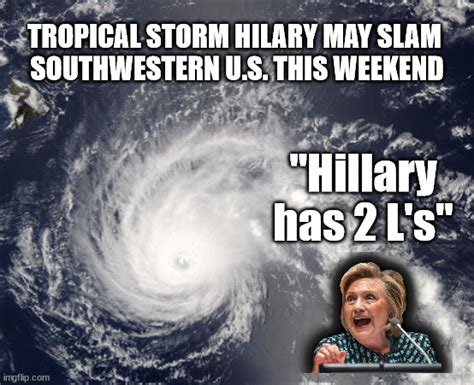 Hillary Hurricane GIF